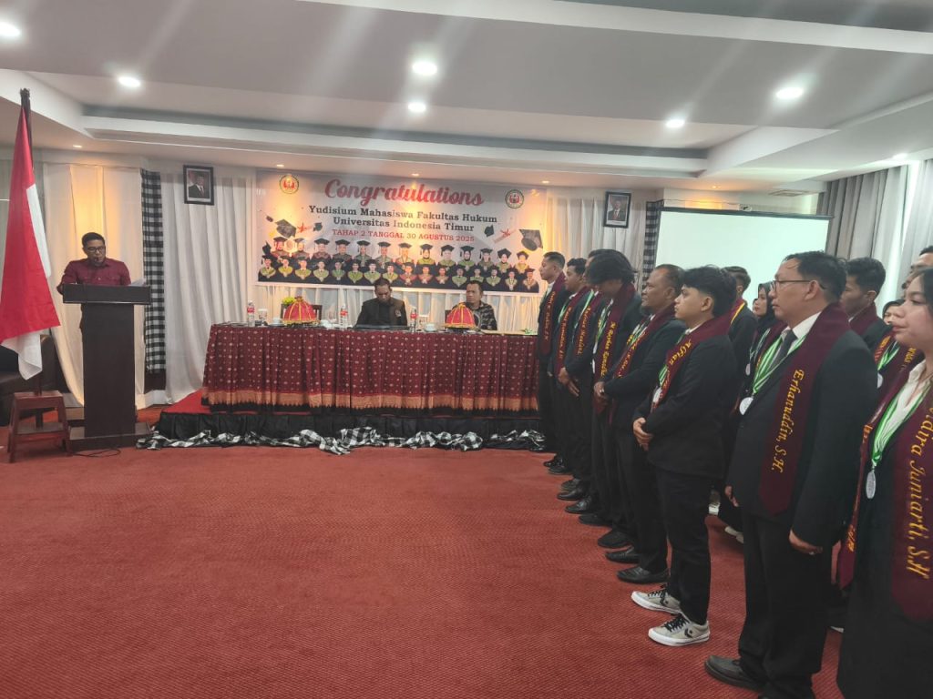 Fakultas Hukum UIT Gelar Yudisium 30 orang