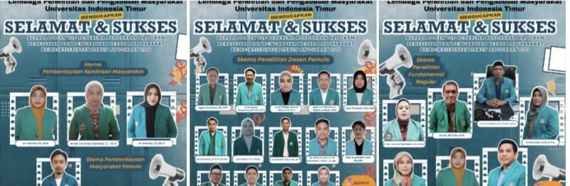 25 Dosen UIT Makassar Raih Pendanaan Kemdiktisaintek 2026